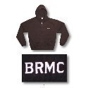 BRMC Black Rebel Embroidered Zip Hoodie Thumbnail