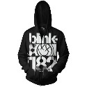 Blink 182 3 Bars Zip Hoodie Thumbnail