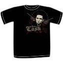 Johnny Cash Stare T-shirt Small Thumbnail