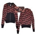 Foo Fighters Repeat Stripe Fleece Hoodie Thumbnail