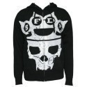 5 Finger Death Punch Death Squad Zip Hoodie Thumbnail