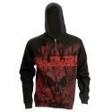 Killswitch Engage Splatter Skull Zip Hoodie Thumbnail