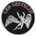 Led Zeppelin Circle Swan Belt Buckle Thumbnail