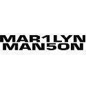 Marilyn Manson Logo Rub On Sticker Thumbnail