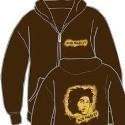 Bob Marley Spray Zip Hoodie Thumbnail