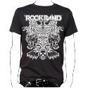 Rock Band White Tiger T-shirt Thumbnail