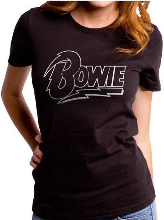 David Bowie Outline Logo Jr T-shirt