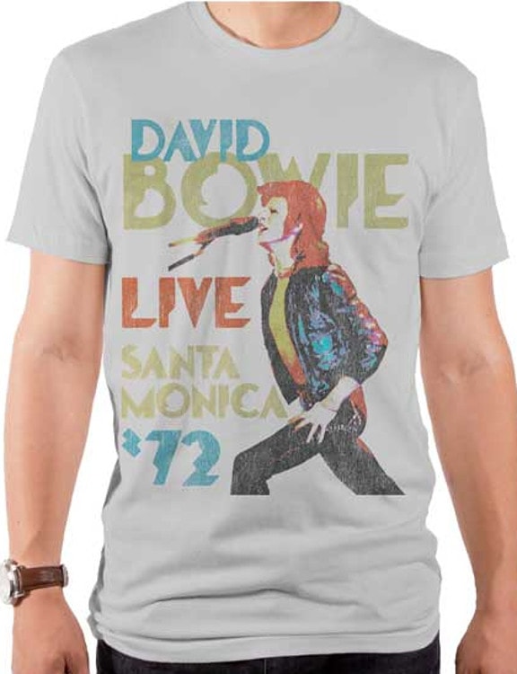 David Bowie Santa Monica T-shirt