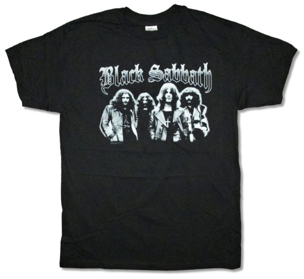 Black Sabbath Gray Scale T-shirt