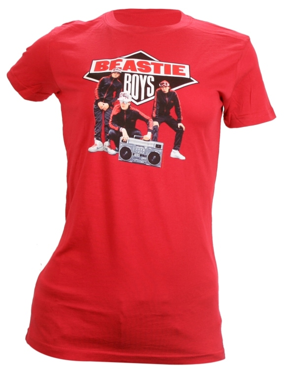 Red Beastie Boys Solid Gold T-shirt