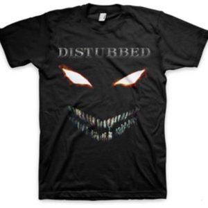 Disturbed Scary Face black t-shirt