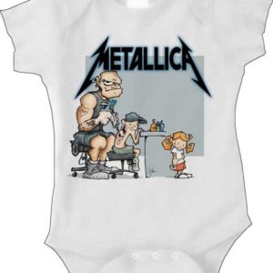 Metallica Tattoo White Infant One Piece