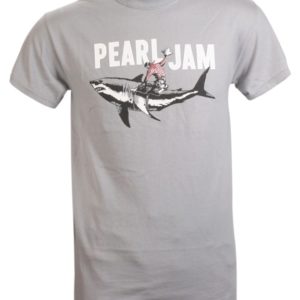 Pearl Jam Shark Cowboy Gray T-shirt
