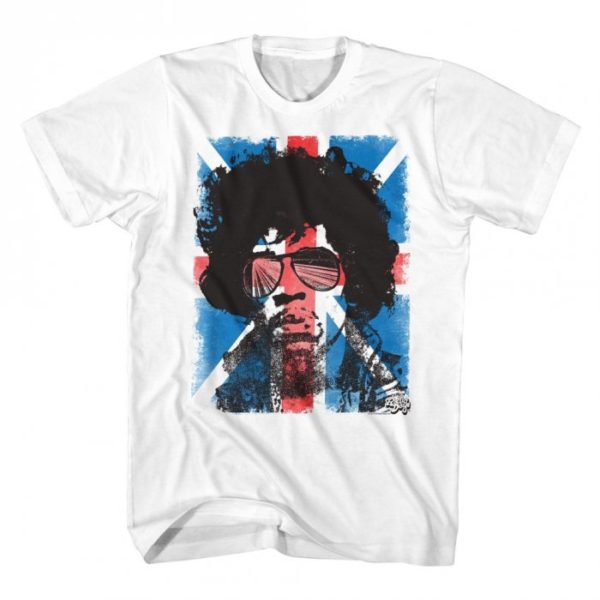 Jimi Hendrix Union Jack T-shirt