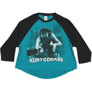 Kurt Cobain Underwater Jr Raglan Shirt