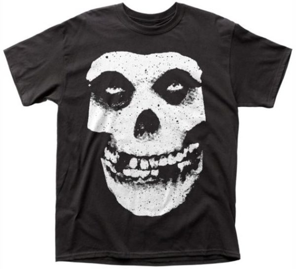 Misfits Skull Logo Mens Black T-shirt