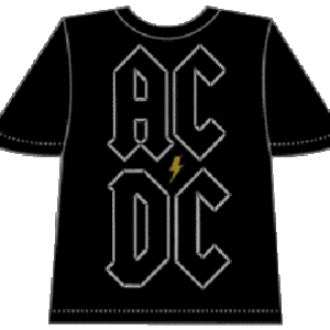 AC/DC ACDC L Logo T-shirt - XL
