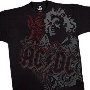 AC/DC Black Angus Black ice T-shirt - M