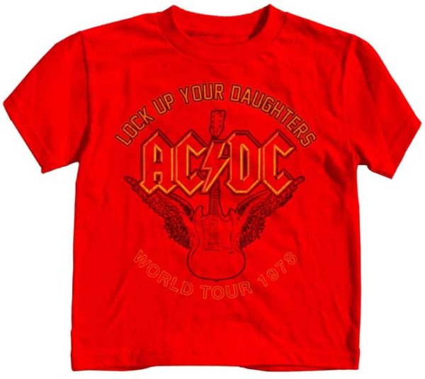 ACDC World Tour 78 Toddler T-shirt