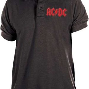 AC/DC Embroidered Logo Polo Shirt - S