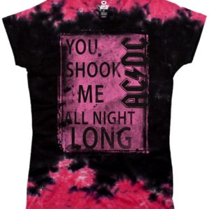 AC/DC Shook Me Jr Tie-Dye T-shirt