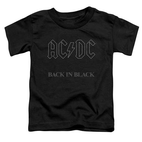 AC/DC Back In Black Toddler T-shirt