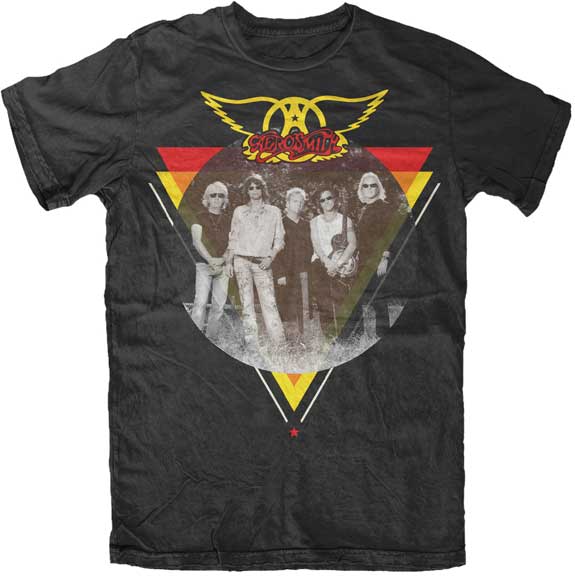 Aerosmith Circle Photo T-shirt - XXL