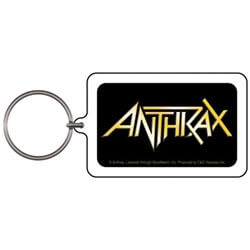 Anthrax Logo Keychain
