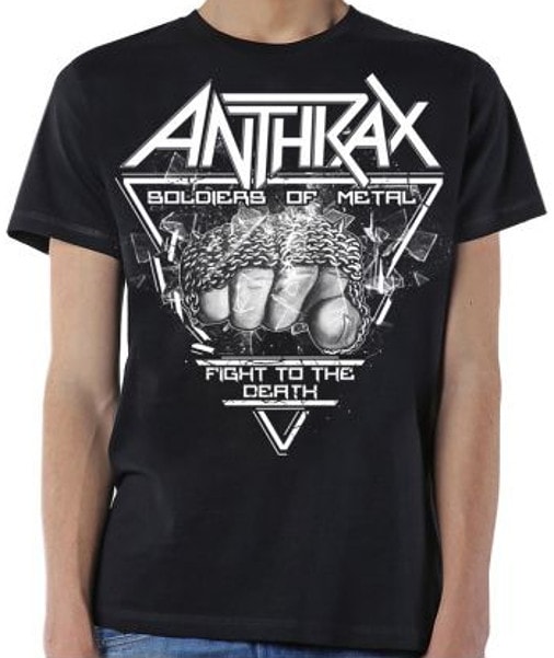 Anthrax Fistful of Metal T-shirt