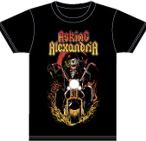 Asking Alexandria Ride For Death Slim Fit T