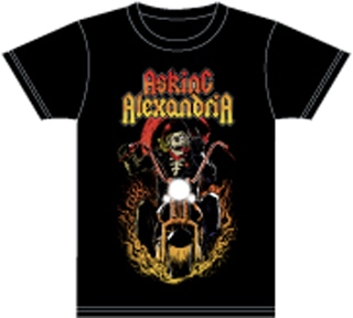 Asking Alexandria Ride For Death Slim Fit T