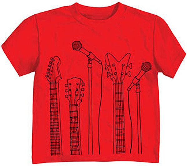 Guitars & Mic Stand Toddler T-shirt