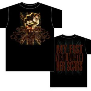 BFMV My Fist Your face Her Scars T-shirt - S