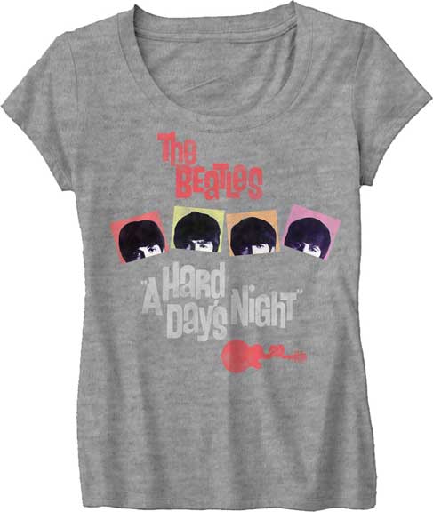 Beatles Hard Days Night Jr T-Shirt