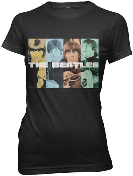 Beatles Color Square Jr T-shirt