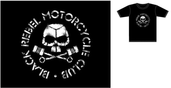 Black Rebel Motorcycle Club Crossbones Tshirt - S