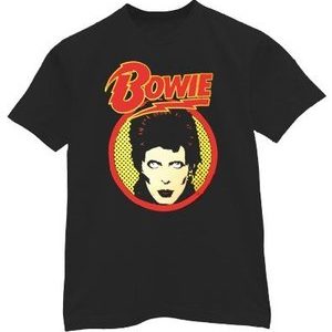 David Bowie Diamond Dogs Circle T-shirt - S