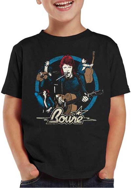 David Bowie Collage Toddler T-shirt