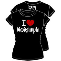 Bloodsimple I Heart Jr T-shirt