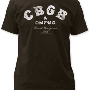 CBGB Distressed Logo Fitted T-shirt