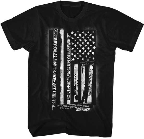 CBGB Flag T-shirt