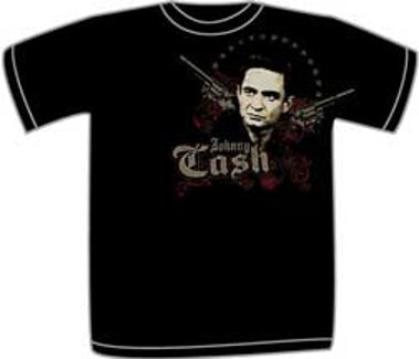 Johnny Cash Stare T-shirt S - S