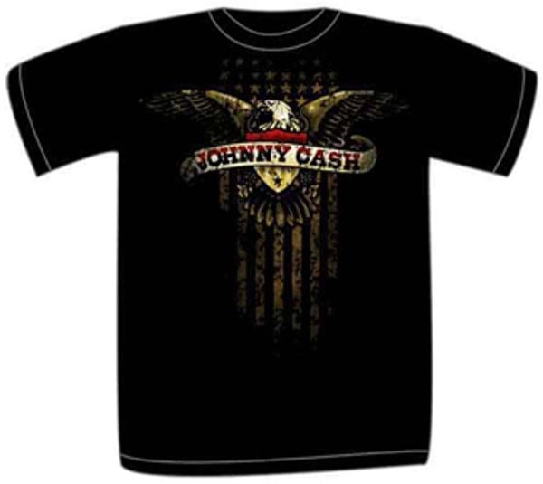 Johnny Cash Eagle T-Shirt - XL
