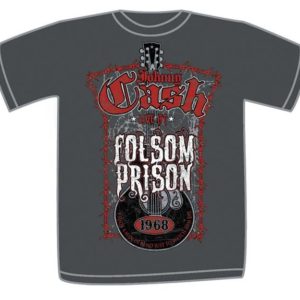 Johnny Cash Live At Folsom Prison T-shirt