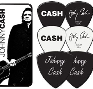 Johnny Cash American 6 Pick Set in Tin