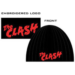 The Clash Embroidered Beanie - OSFA