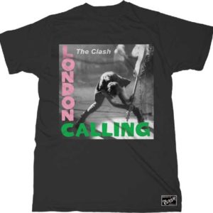 The Clash London Calling Mens Black T-shirt