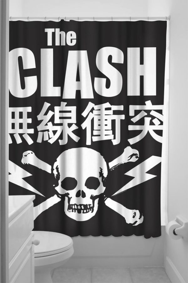 The Clash Shower Curtain - One Size