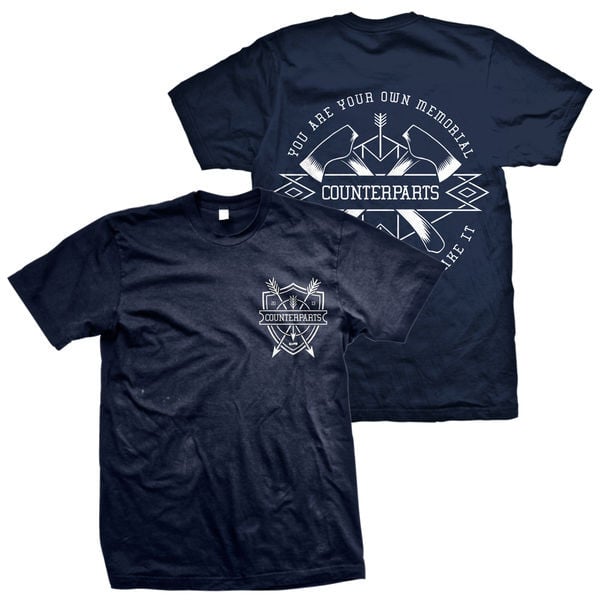 Counterparts Memorial T Shirt Band Tees