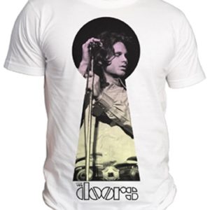 The Doors Keyhole Jim Mens white T-shirt Small Only